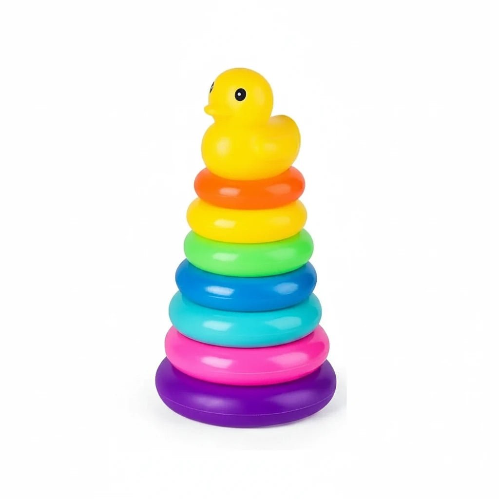 Montessori Rolling Ball Tower & Stacking Track — Baby Development Toy for Toddlers Ages 1–3 | CE Certified - Babytopia32