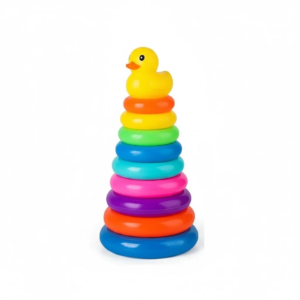 Montessori Rolling Ball Tower & Stacking Track — Baby Development Toy for Toddlers Ages 1–3 | CE Certified - Babytopia32