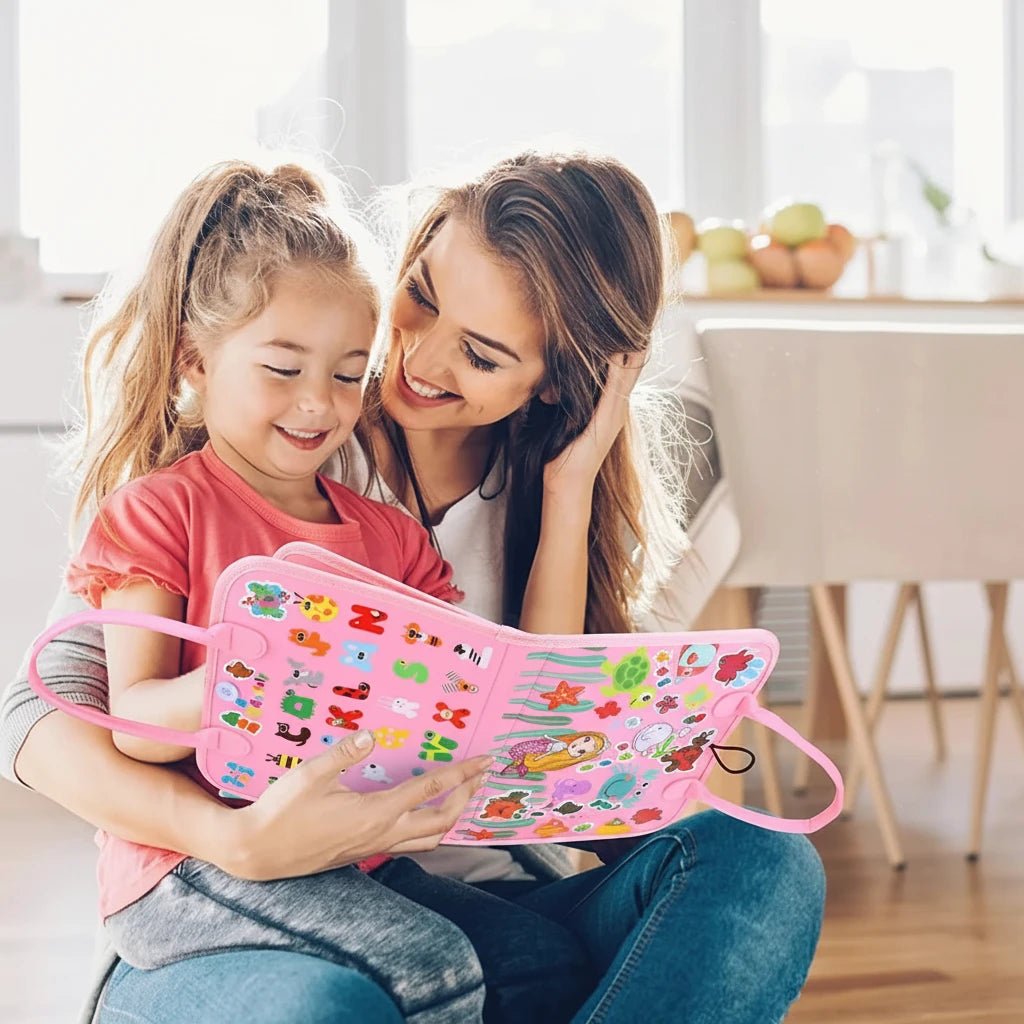 Montessori Toddler Busy Board — Sensory & Motor Skills Learning Toy for Kids Ages 3–6 | Autism-Friendly - Babytopia32