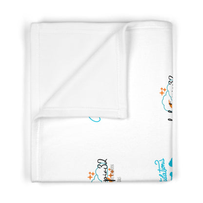 New Bundle of Joy Congratulations Baby Blanket — 30×40" Soft Fleece Newborn Gift - Babytopia32