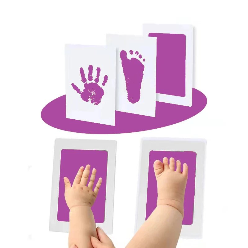 Newborn Baby Hand & Footprint Ink Pad Kit – Safe, Inkless Memory Keepsake - Babytopia32