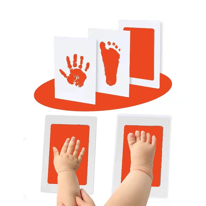 Newborn Baby Hand & Footprint Ink Pad Kit – Safe, Inkless Memory Keepsake - Babytopia32