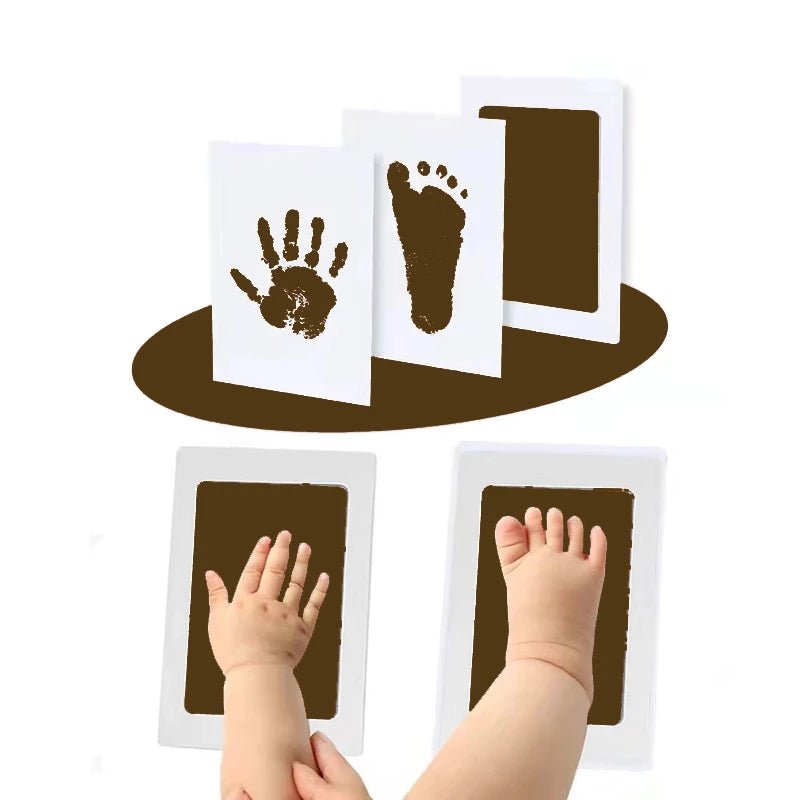 Newborn Baby Hand & Footprint Ink Pad Kit – Safe, Inkless Memory Keepsake - Babytopia32