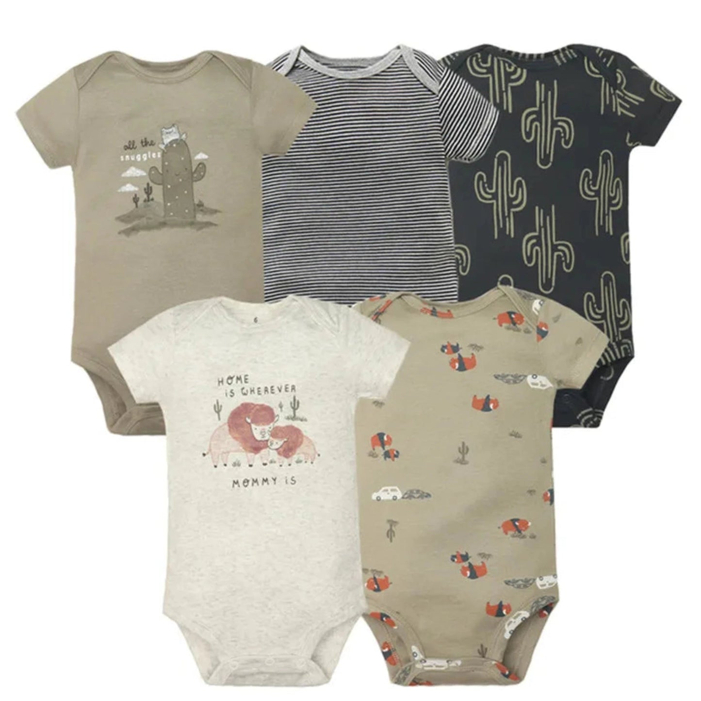 Newborn Cotton Bodysuit - Babytopia32