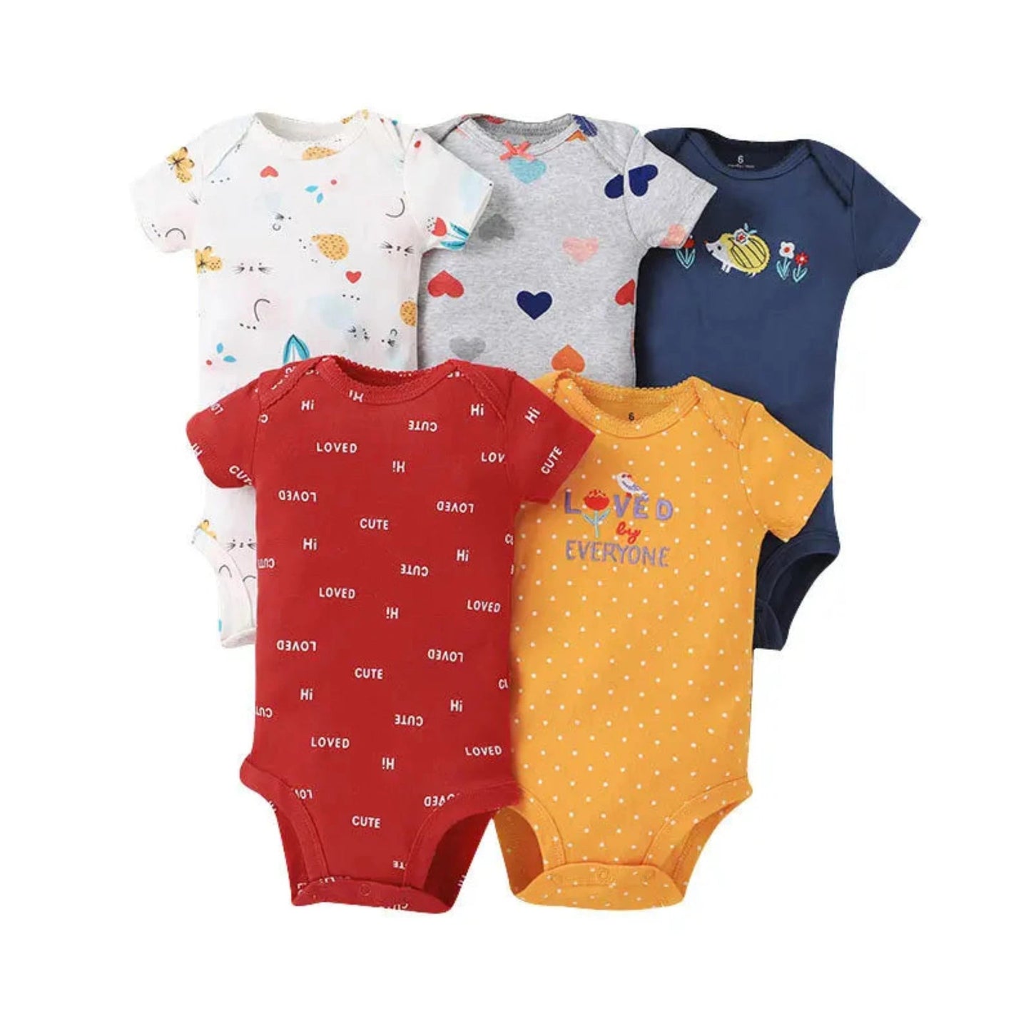 Newborn Cotton Bodysuit - Babytopia32
