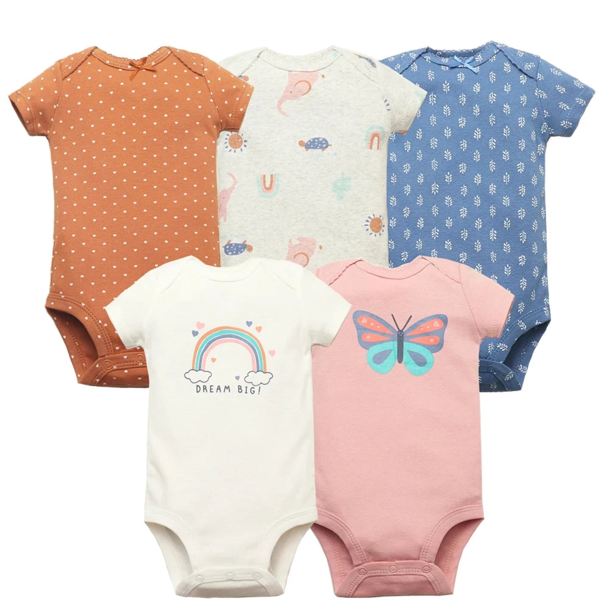 Newborn Cotton Bodysuit - Babytopia32