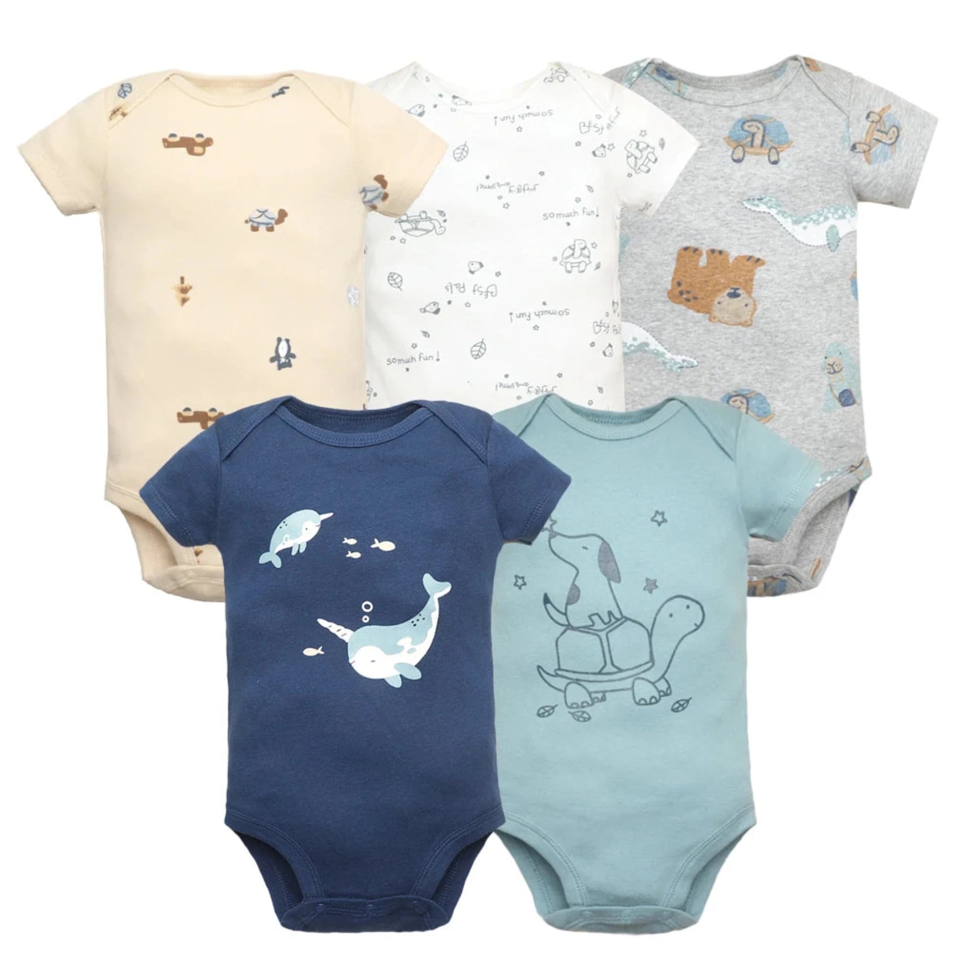 Newborn Cotton Bodysuit - Babytopia32