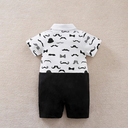 Newborn Gentleman Romper - Babytopia32