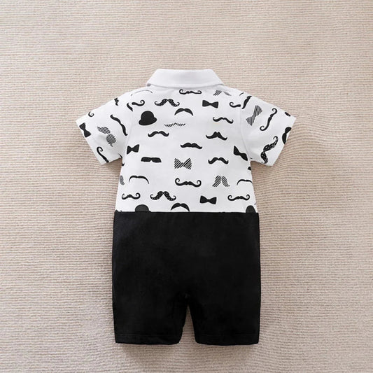 Newborn Gentleman Romper - Babytopia32