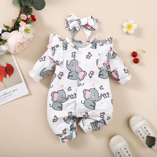 Newborn Girls Bodysuit - Babytopia32
