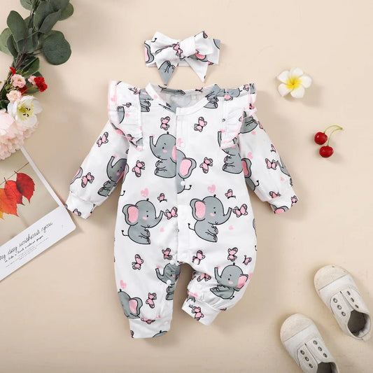 Newborn Girls Bodysuit - Babytopia32