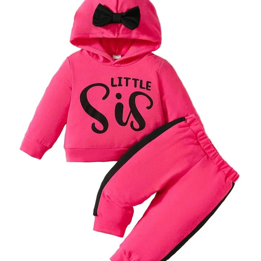 Pink Hoodie Set - Babytopia32