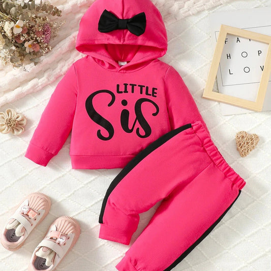 Pink Hoodie Set - Babytopia32