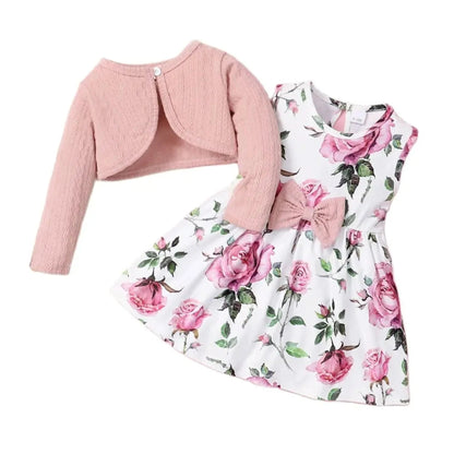 Pink Rose Dress - Babytopia32