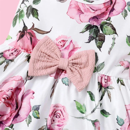 Pink Rose Dress - Babytopia32