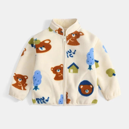 Plush Cardigan Jacket - Babytopia32