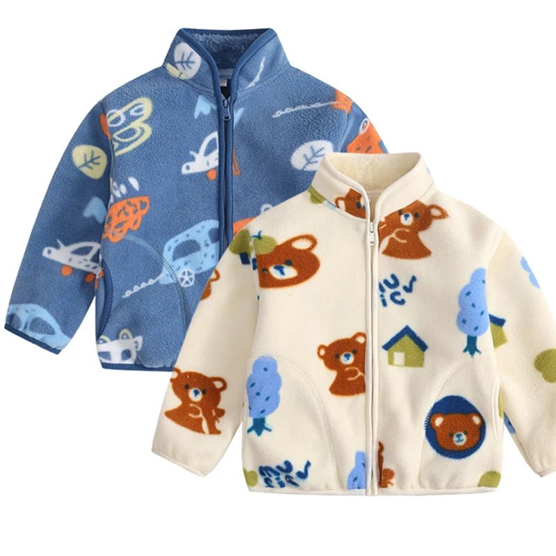 Plush Cardigan Jacket - Babytopia32