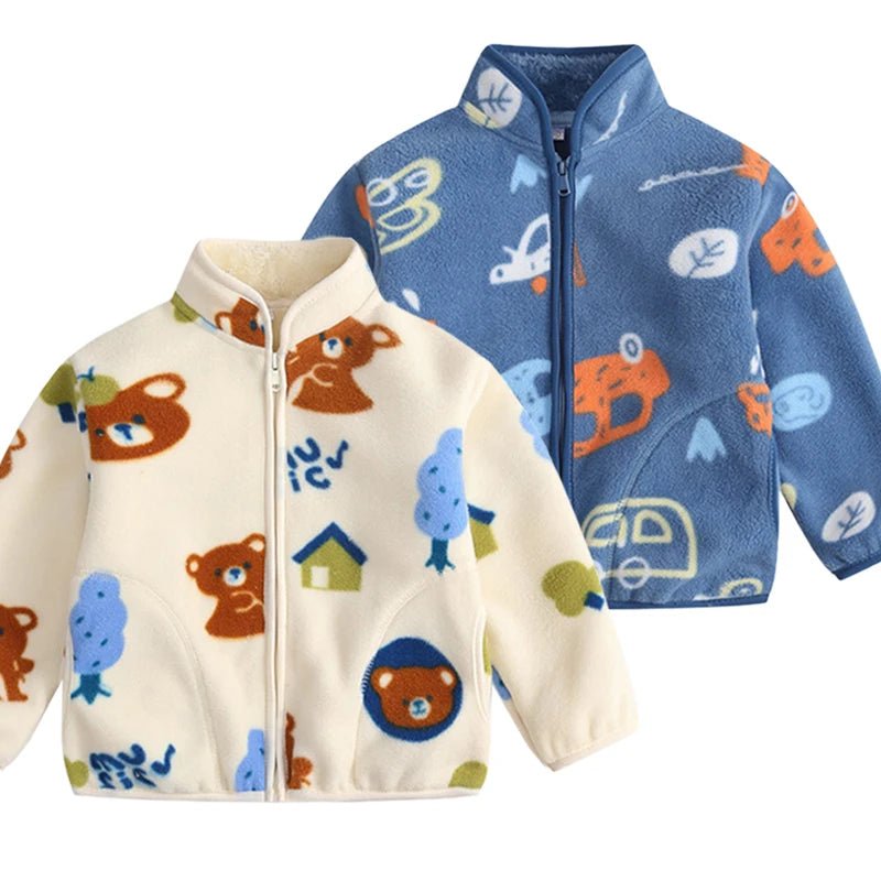 Plush Cardigan Jacket - Babytopia32