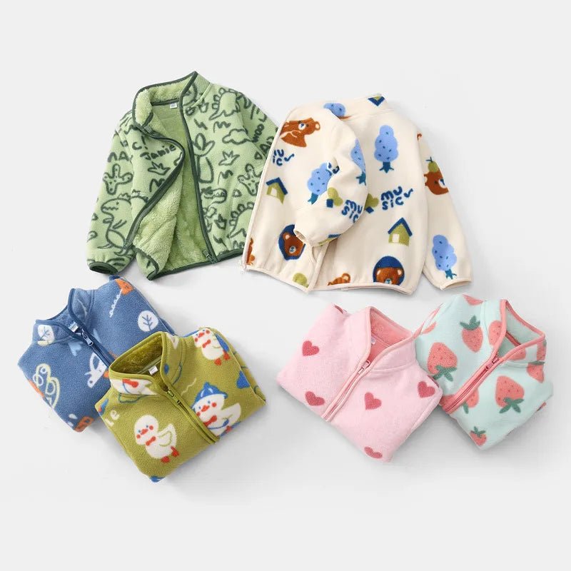 Plush Cardigan Jacket - Babytopia32