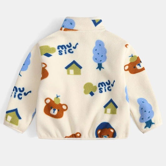 Plush Cardigan Jacket - Babytopia32