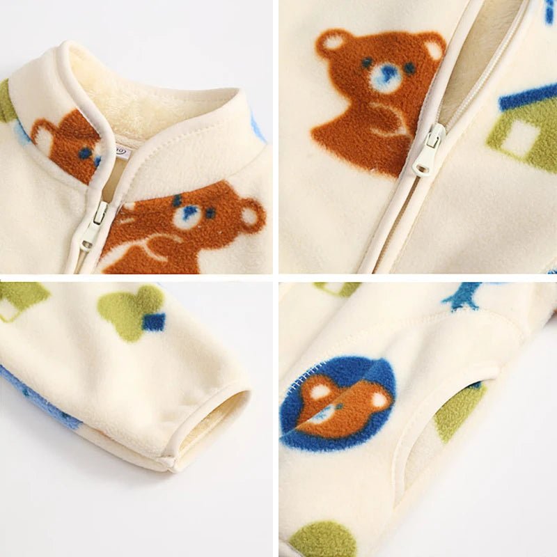 Plush Cardigan Jacket - Babytopia32