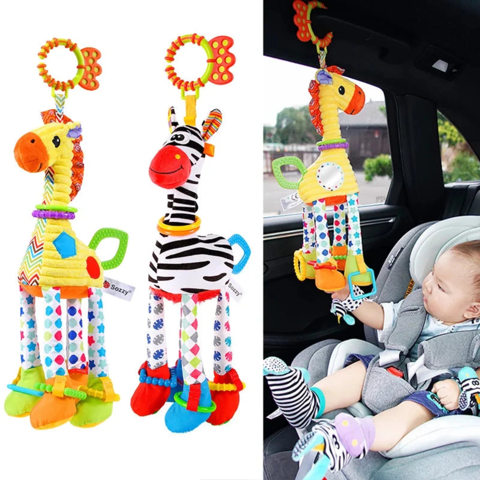 Plush Rattle Toy - Babytopia32
