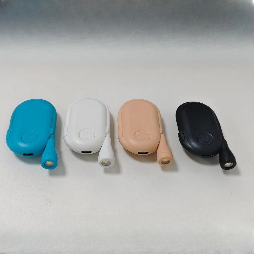Portable Clip-On Book Light | USB Rechargeable LED Reading Light with 360° Flex Neck - Babytopia32