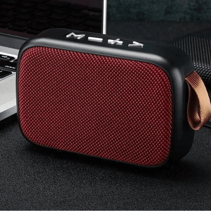 Portable Wireless Bluetooth Speaker with FM Radio & USB – Mini Outdoor Subwoofer - Babytopia32