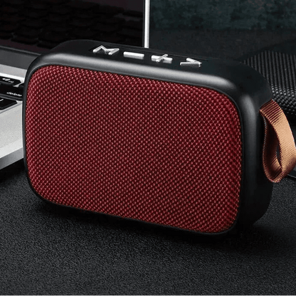 Portable Wireless Bluetooth Speaker with FM Radio & USB – Mini Outdoor Subwoofer - Babytopia32