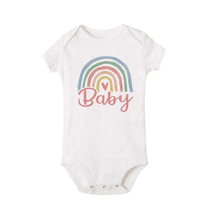 Rainbow Family Matching Outfit Set | Mom Dad Baby Brother Sister Coordinating Shirts | Sold Per Shirt - Babytopia32