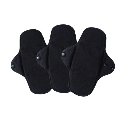 Reusable Menstrual Pads — 3-Pack Cotton Cloth Pads for Heavy Flow - Babytopia32