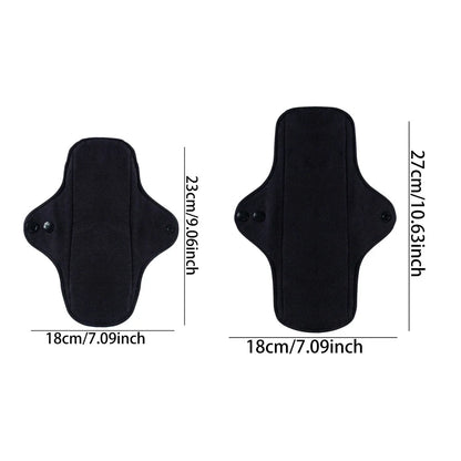 Reusable Menstrual Pads — 3-Pack Cotton Cloth Pads for Heavy Flow - Babytopia32