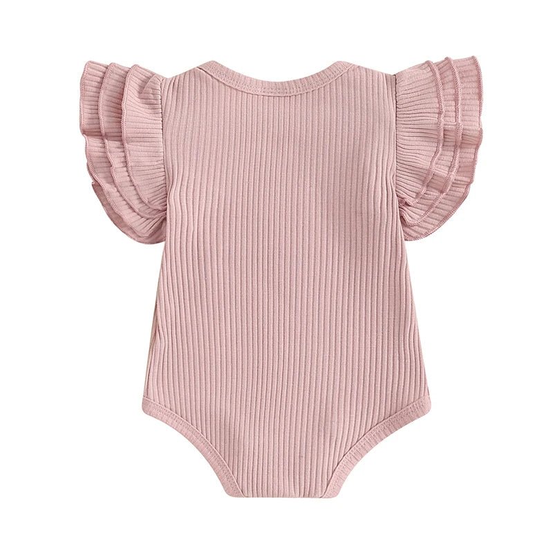 Ruffle Sleeves Bodysuit - Babytopia32