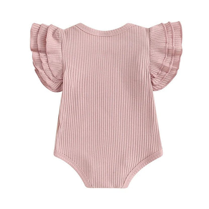 Ruffle Sleeves Bodysuit - Babytopia32