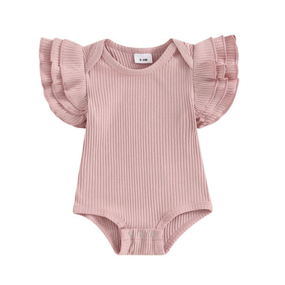 Ruffle Sleeves Bodysuit - Babytopia32