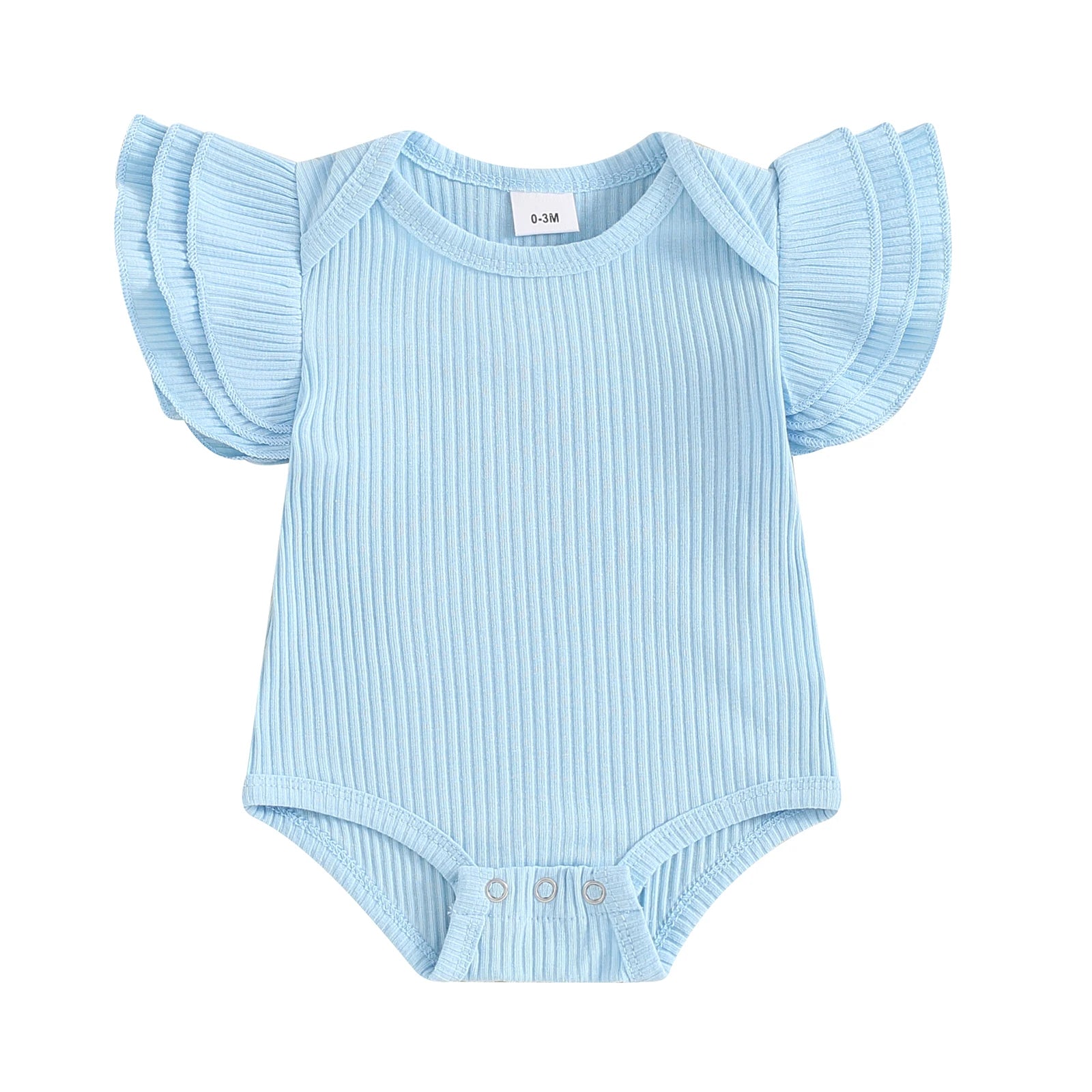 Ruffle Sleeves Bodysuit - Babytopia32