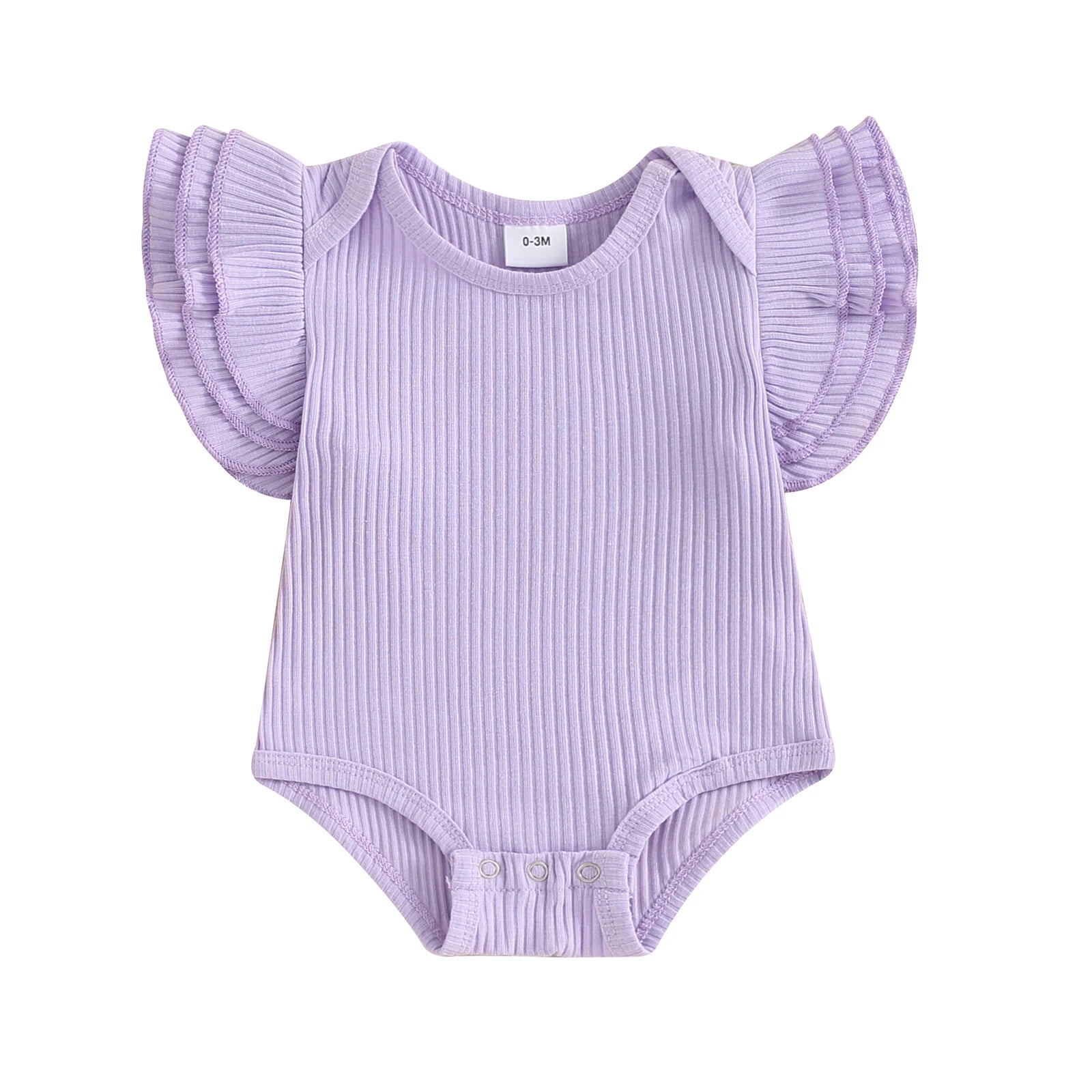 Ruffle Sleeves Bodysuit - Babytopia32