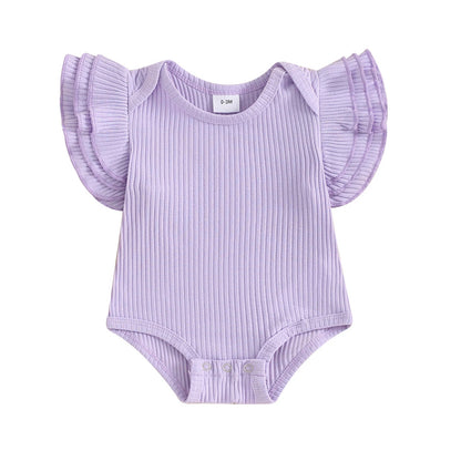 Ruffle Sleeves Bodysuit - Babytopia32