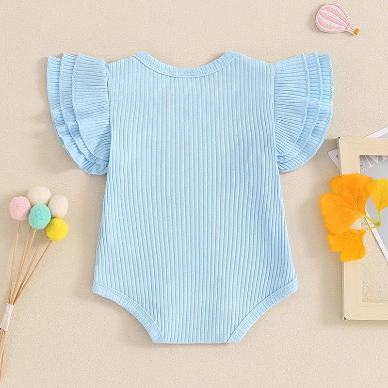 Ruffle Sleeves Bodysuit - Babytopia32