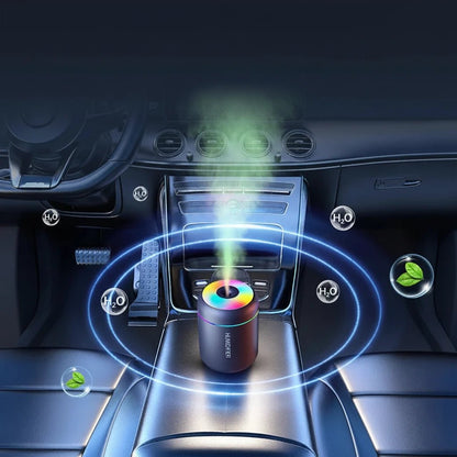 Searide 180ml Mini USB Humidifier & Aroma Diffuser | Ultrasonic Mist Maker for Car, Home & Bedroom - Babytopia32