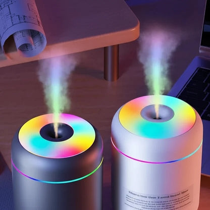 Searide 180ml Mini USB Humidifier & Aroma Diffuser | Ultrasonic Mist Maker for Car, Home & Bedroom - Babytopia32
