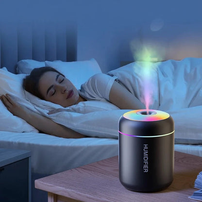 Searide 180ml Mini USB Humidifier & Aroma Diffuser | Ultrasonic Mist Maker for Car, Home & Bedroom - Babytopia32