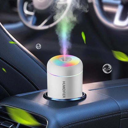 Searide 180ml Mini USB Humidifier & Aroma Diffuser | Ultrasonic Mist Maker for Car, Home & Bedroom - Babytopia32