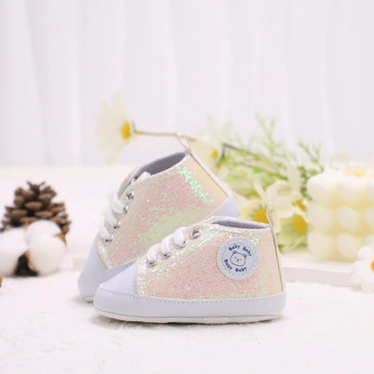 Sequins Canvas Sneakers - Babytopia32