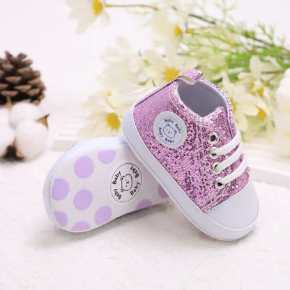 Sequins Canvas Sneakers - Babytopia32