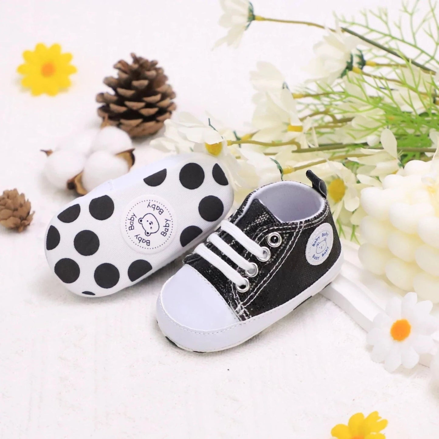 Sequins Canvas Sneakers - Babytopia32