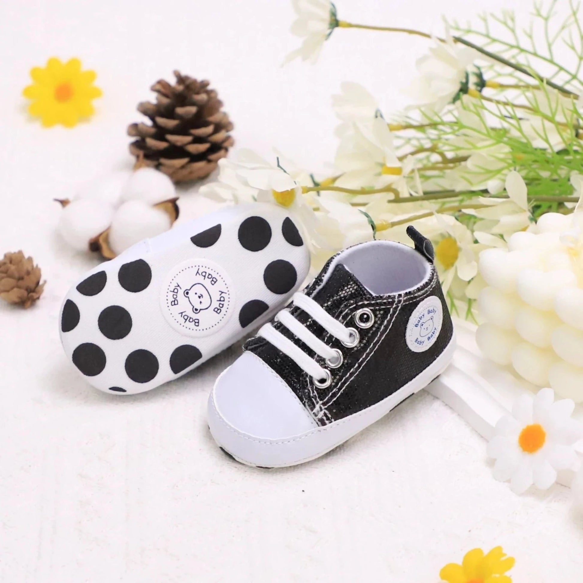 Sequins Canvas Sneakers - Babytopia32