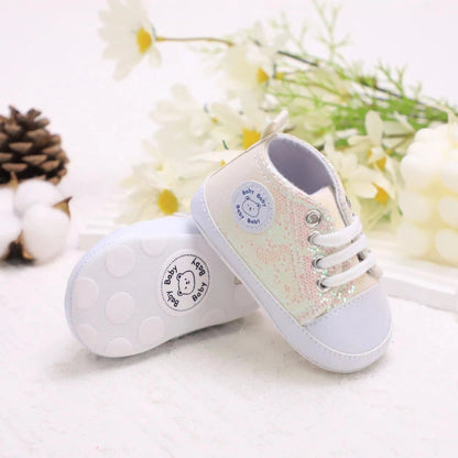 Sequins Canvas Sneakers - Babytopia32