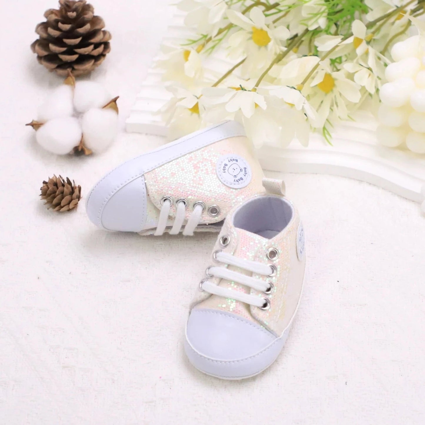 Sequins Canvas Sneakers - Babytopia32