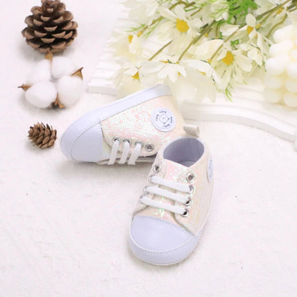 Sequins Canvas Sneakers - Babytopia32